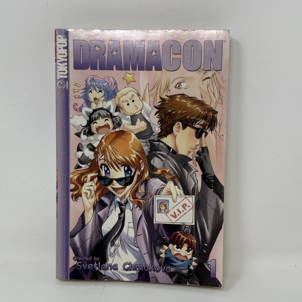Dramacon Vol 1 Manga Comedy Romance Svetlana Chmakova Softcover